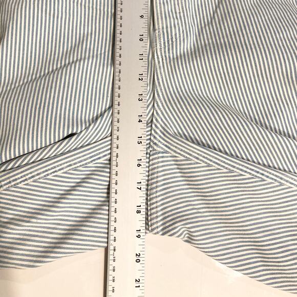 New OLD NAVY Extra High-Waisted Button-Fly Sky-Hi Straight Striped Jeans 26 - Picture 15 of 15